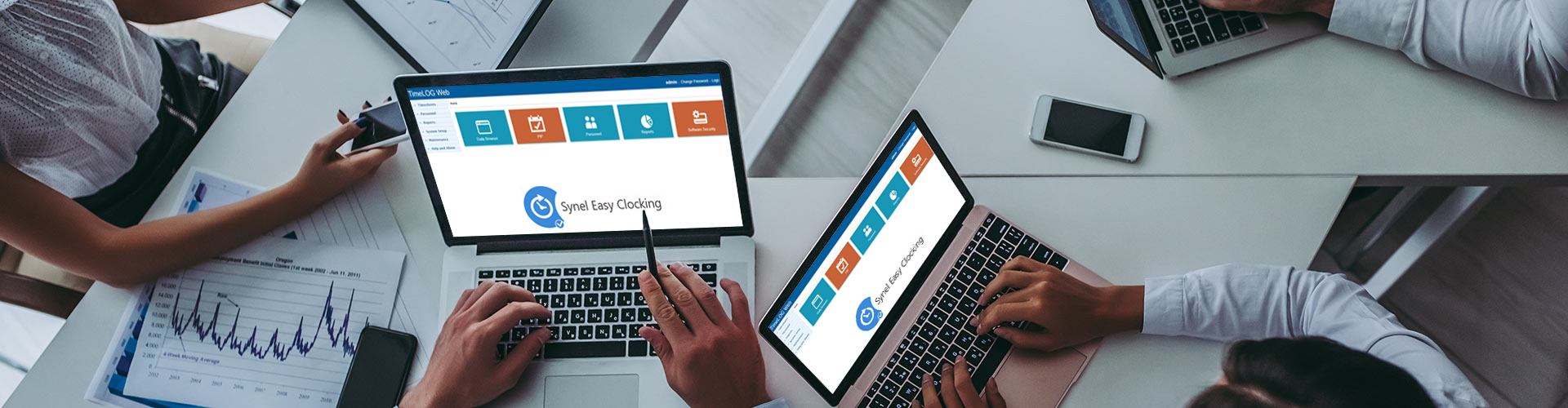 Synel Easy Clocking Fast and easy Time & Attendance tracking
